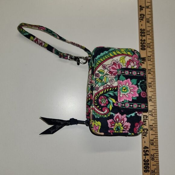 Petal Paisley Wristlet Wallet - Picture 4 of 6